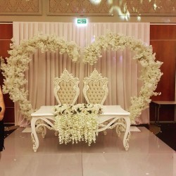 Sarmaşık Beyaz Nikah Masası